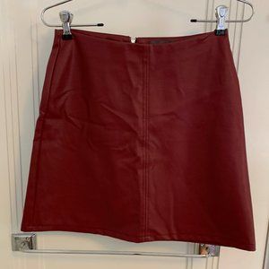 Primark Faux Leather Mini Skirt